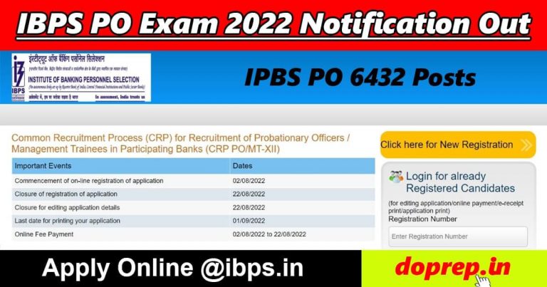IBPS PO Recruitment 2022: बैंक पीओ के 6000 से अधिक पदों पर निकली बम्पर भर्ती, आवेदन शुरू @ibps.in